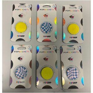PopSockets PopGrip 2 Design Cell Phone Grip & Stand 6Pk